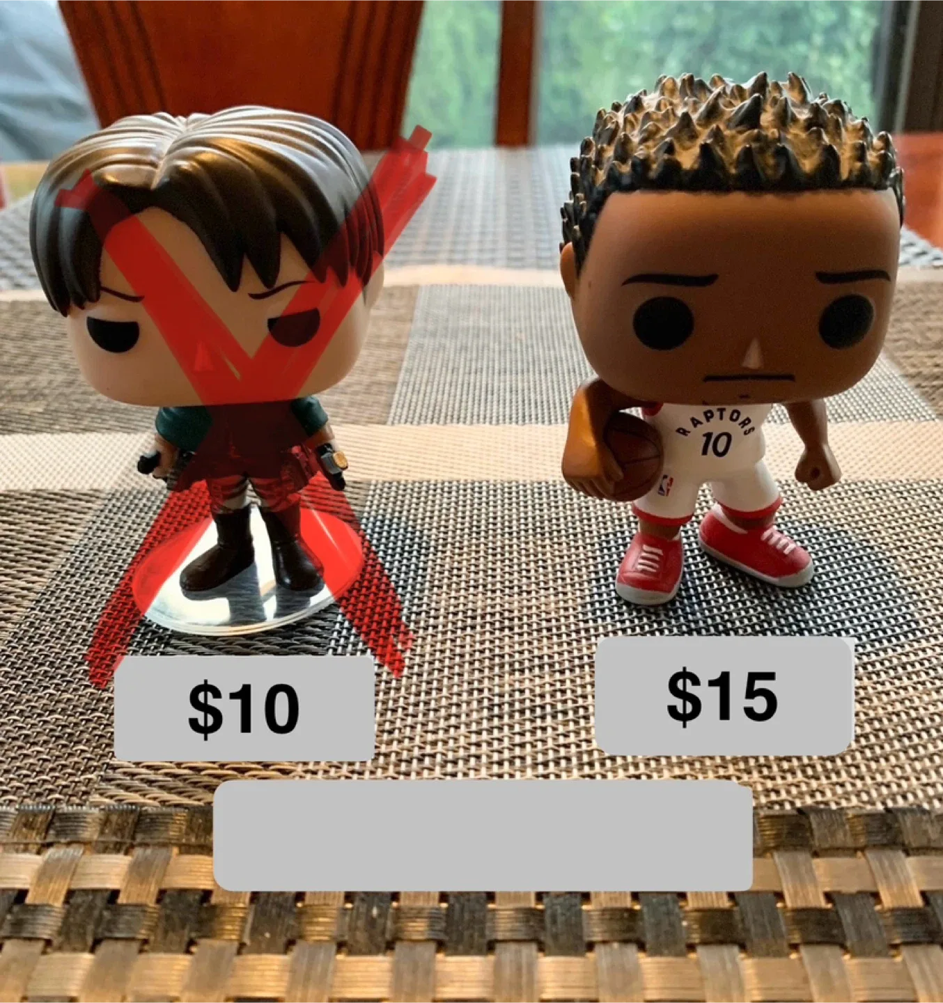 FUNKO POPS: Raptors DeRozan or Levi from Attack On Titan