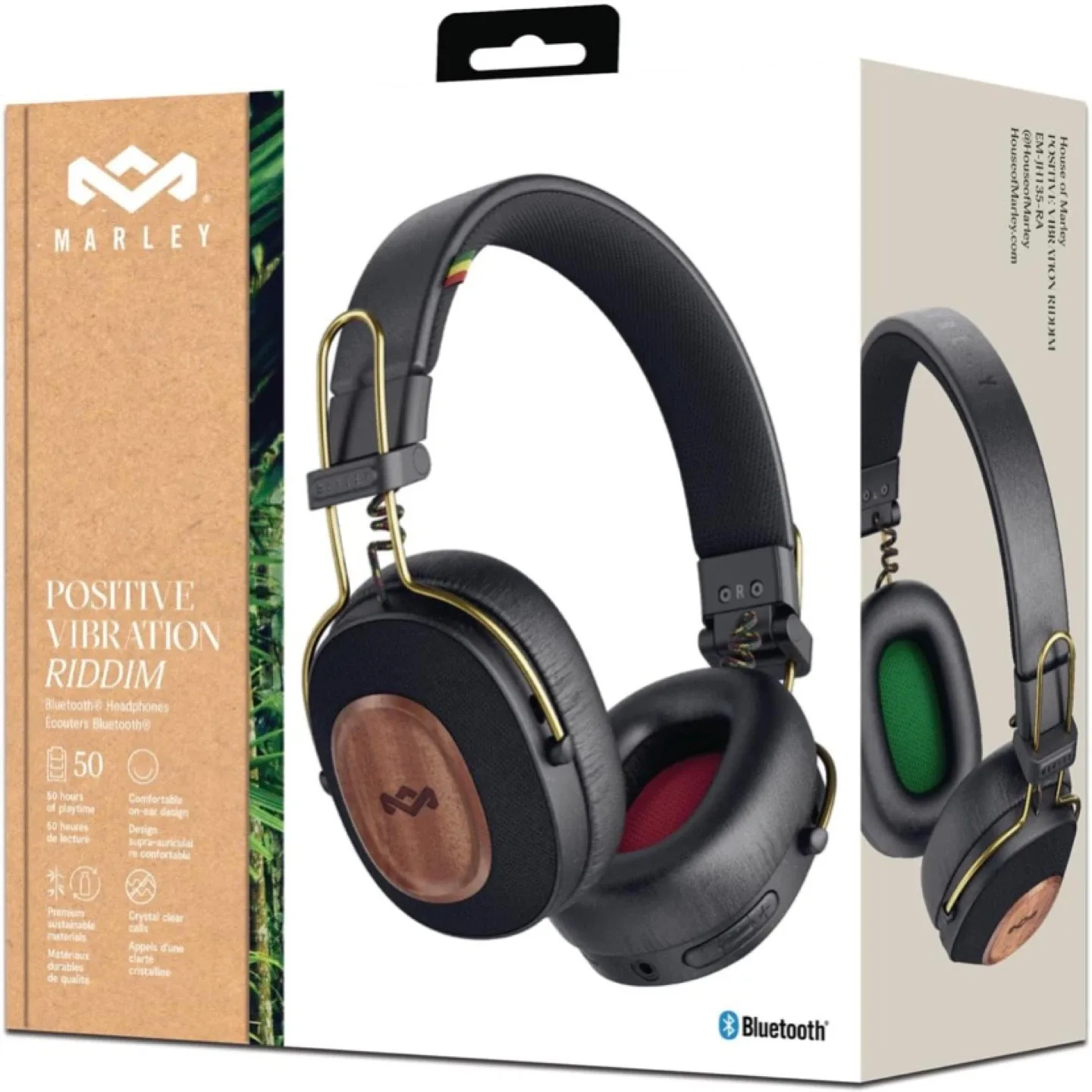 House of Marley Positive Vibration Riddim Headphones