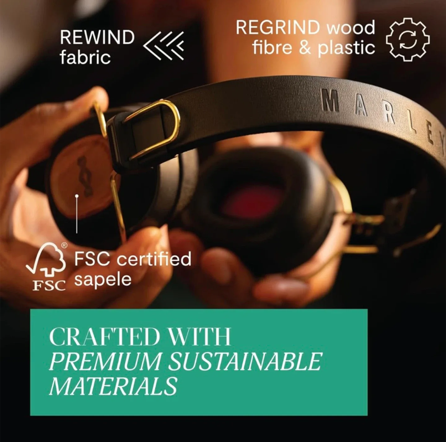 House of Marley Positive Vibration Riddim Headphones image indicator(2)