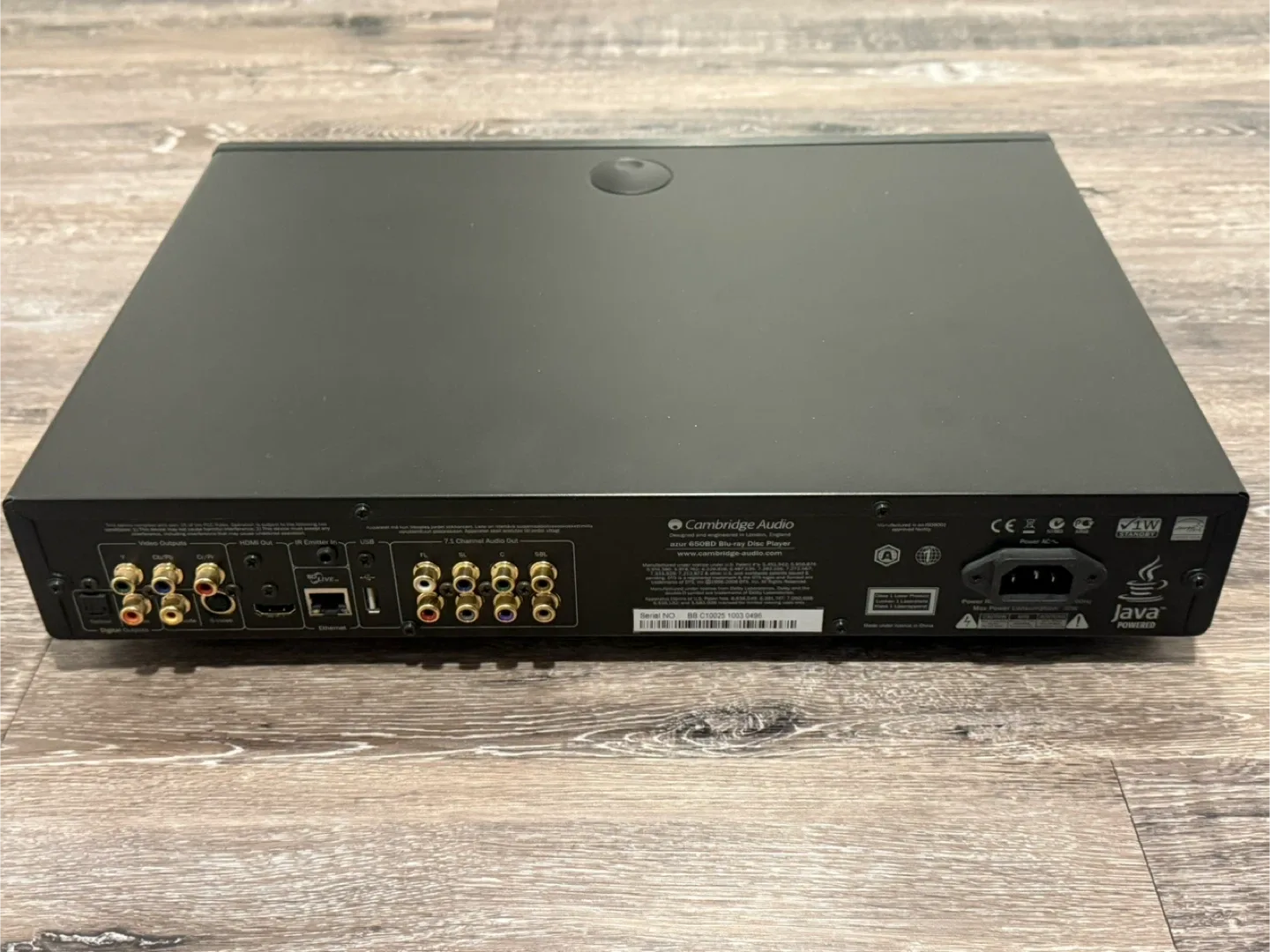 Cambridge Audio Azur 650BD Blu-ray/DVD/CD Disc Player image indicator(6)