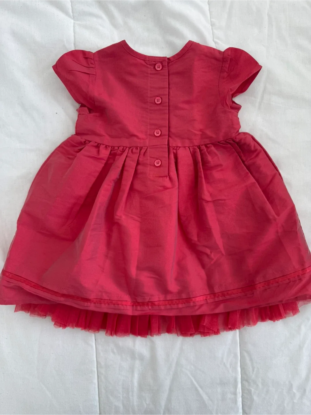 Red Baby Dress - 6-9 Months image indicator(2)