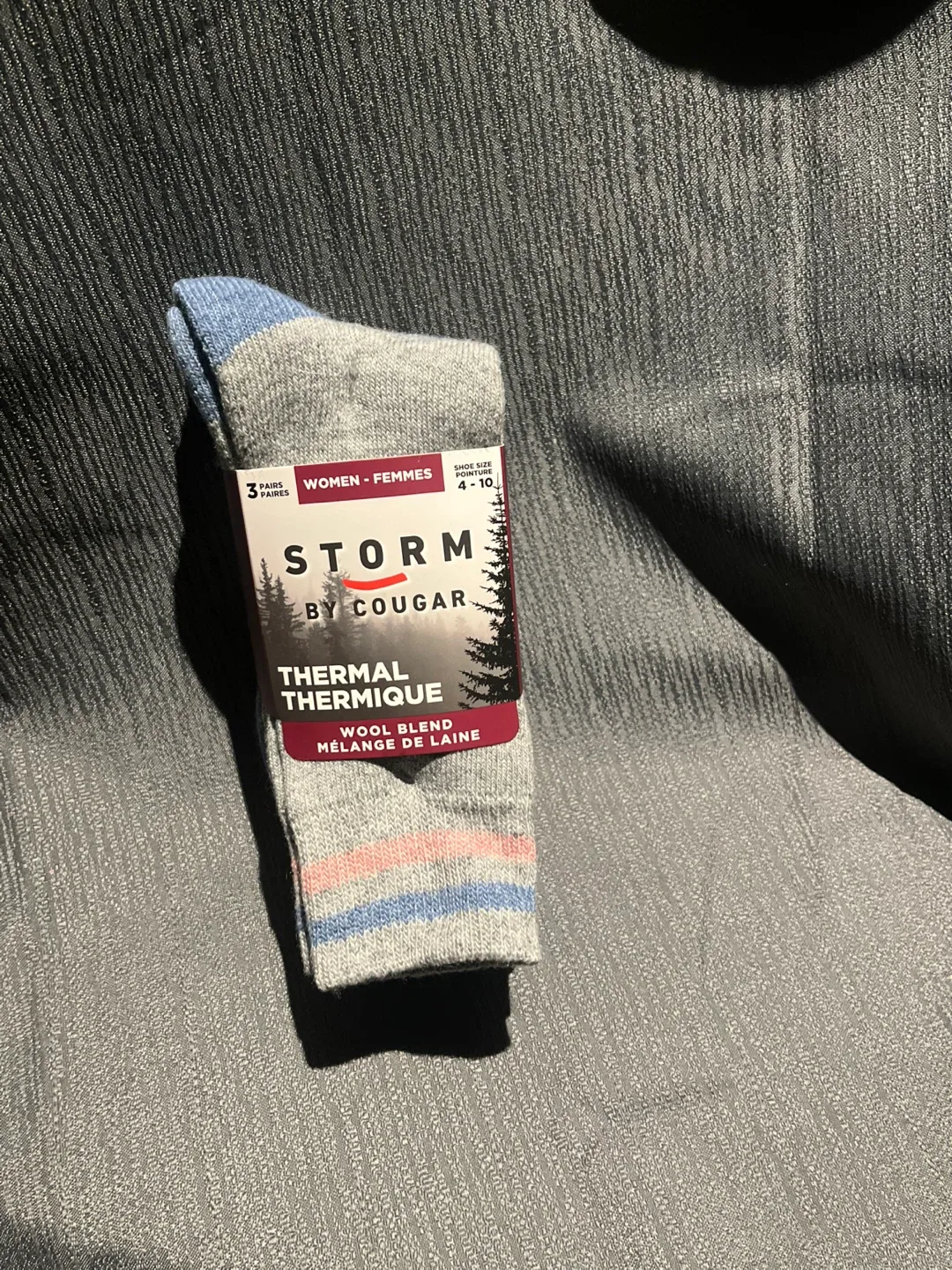 Storm by Cougar Thermal Socks (Size 4-10)