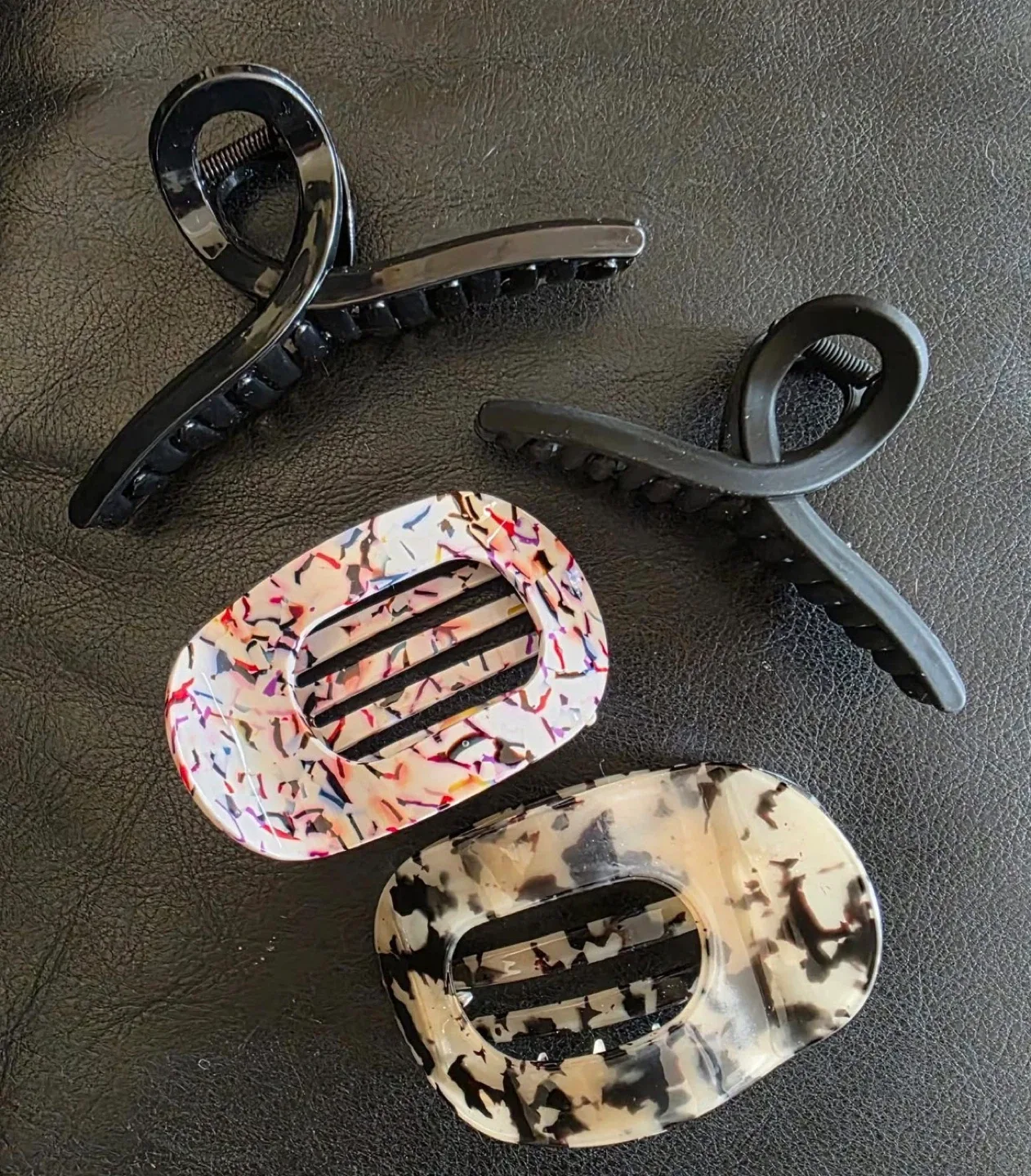 #CLEANOUT  State Claw Hair Clips - Set of 4