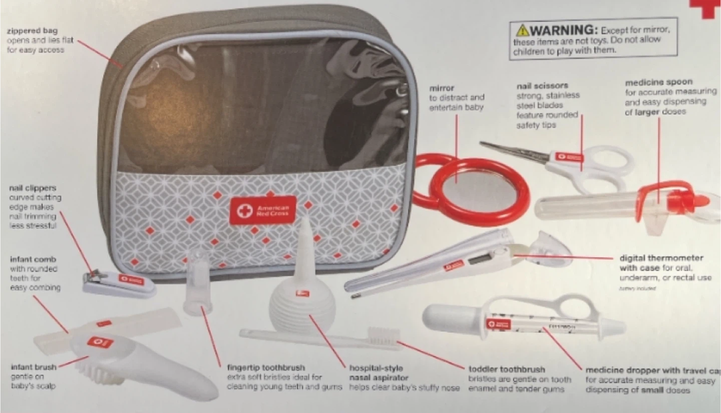 American Red Cross Deluxe Baby Healthcare & Grooming Kit - photo 3