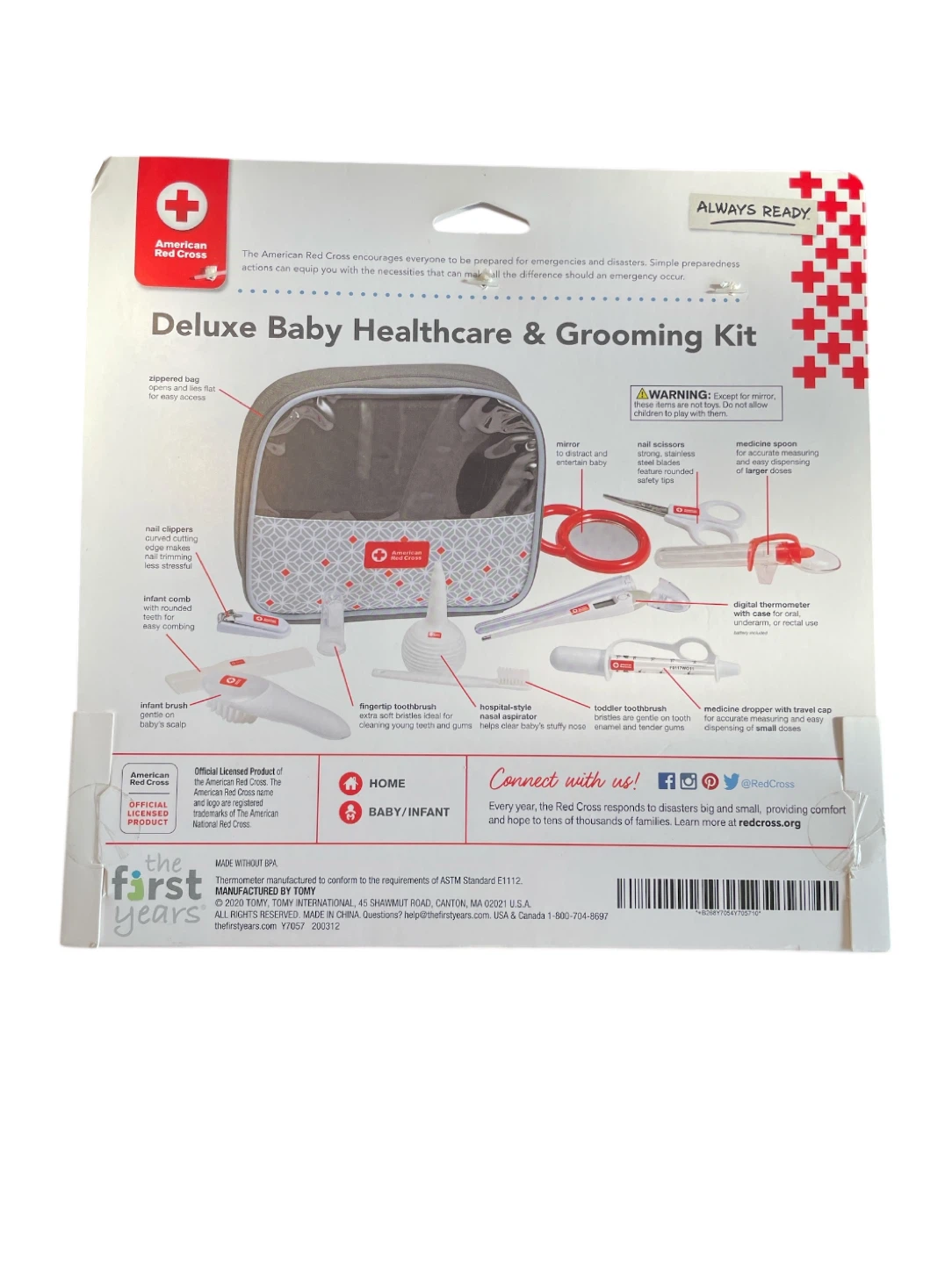 American Red Cross Deluxe Baby Healthcare & Grooming Kit - photo 2