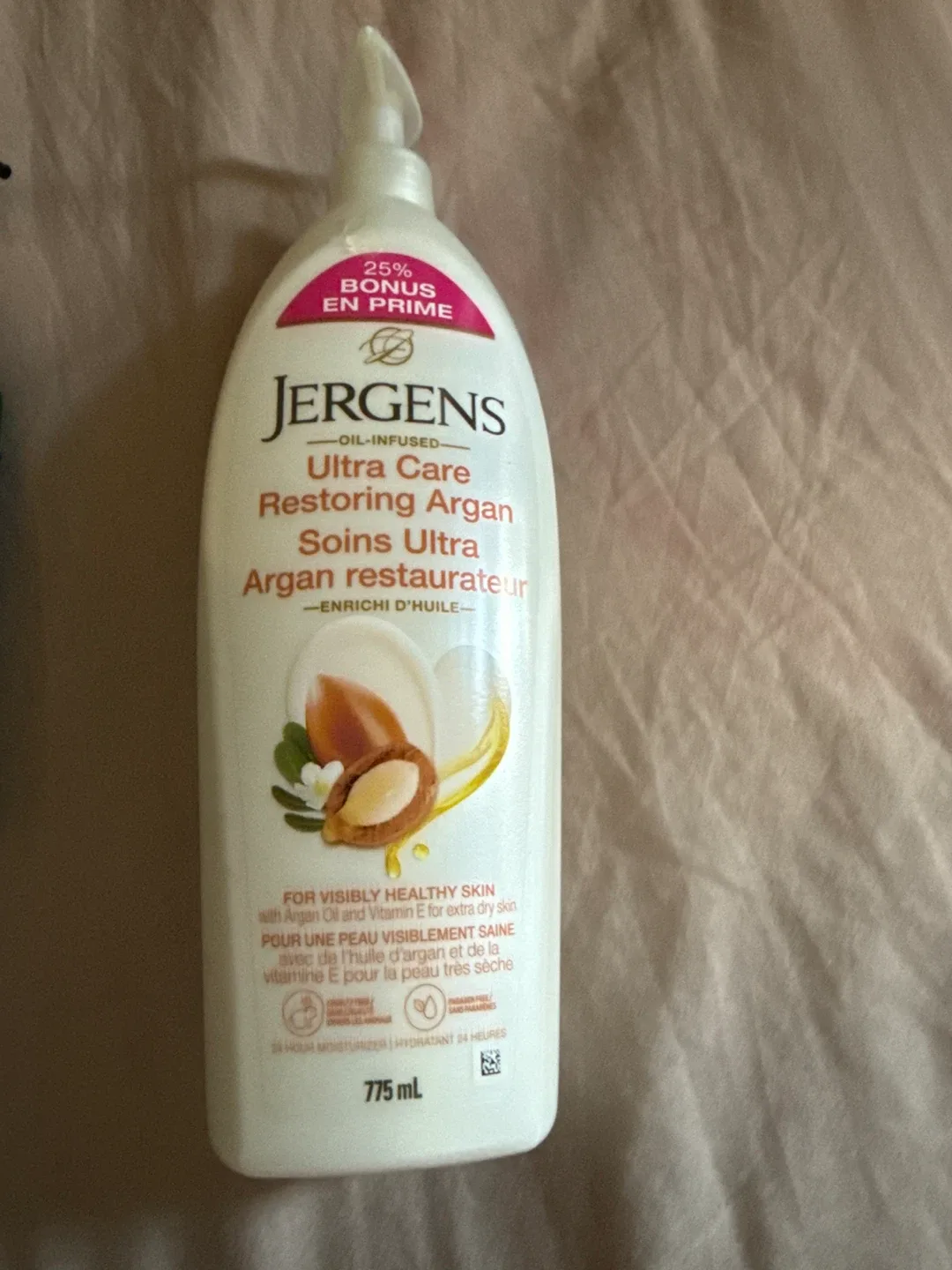 Jergens Ultra Care Restoring Argan Lotion 775mL