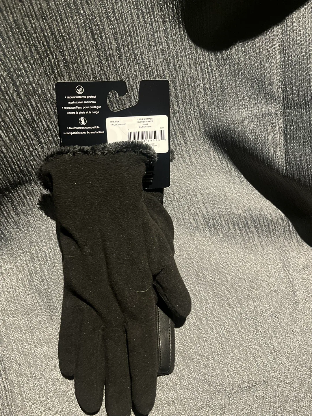 Isotoner Women's Gloves - Black, One Size image indicator(2)