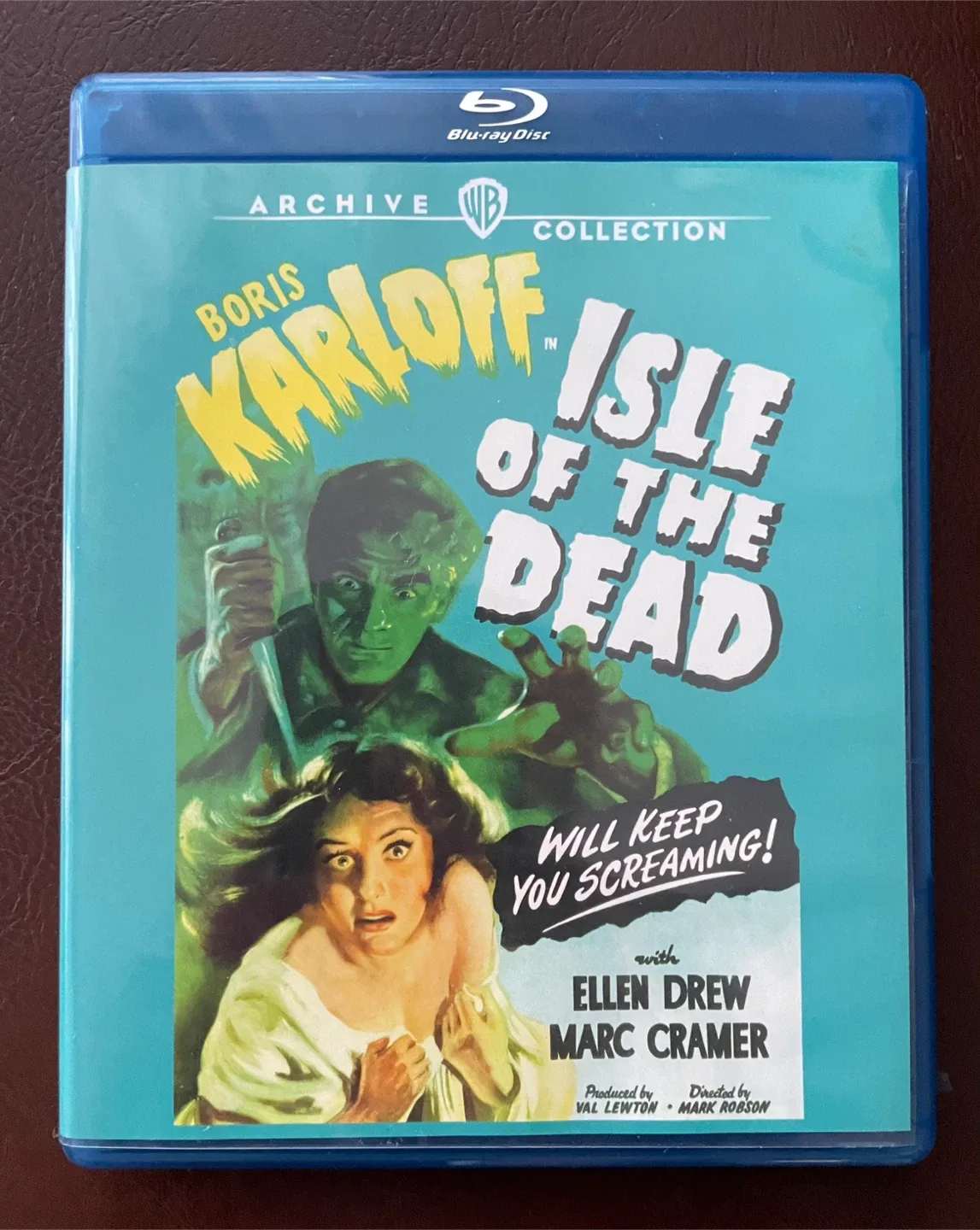 Isle Of The Dead Boris Karloff Warner Archive Blu Ray