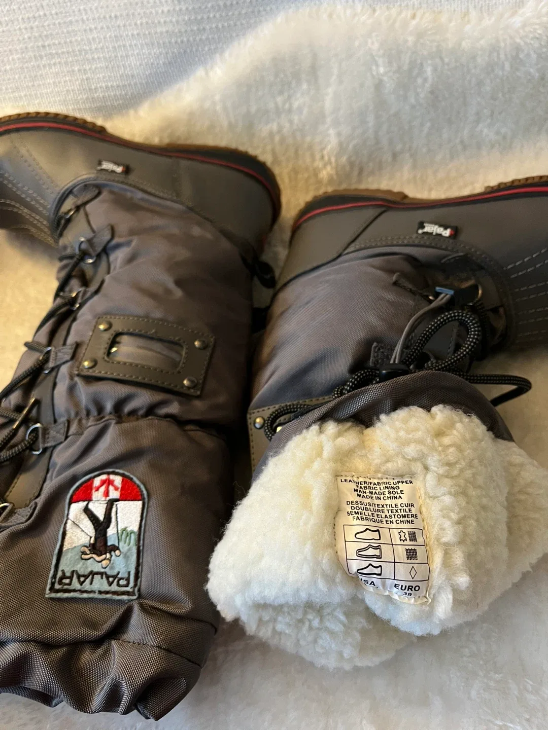 Pajar Winter Snow Boots Women Size 8-8.5 image indicator(4)