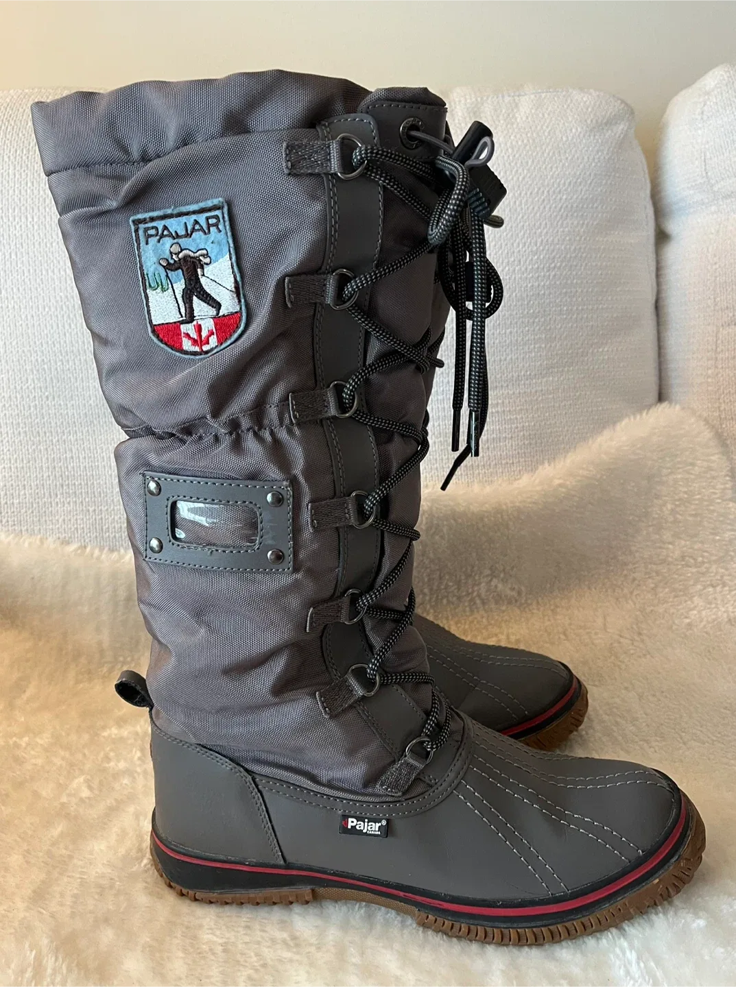 Pajar Winter Snow Boots Women Size 8-8.5 image indicator(9)