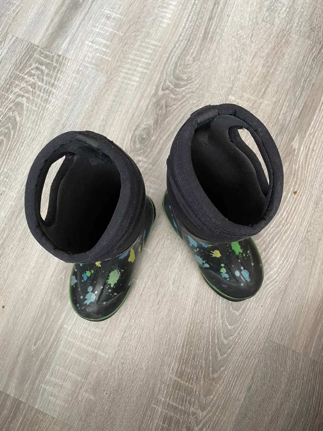 Bogs Paint Splat CLS Kids Boots - Size US 11 image indicator(8)