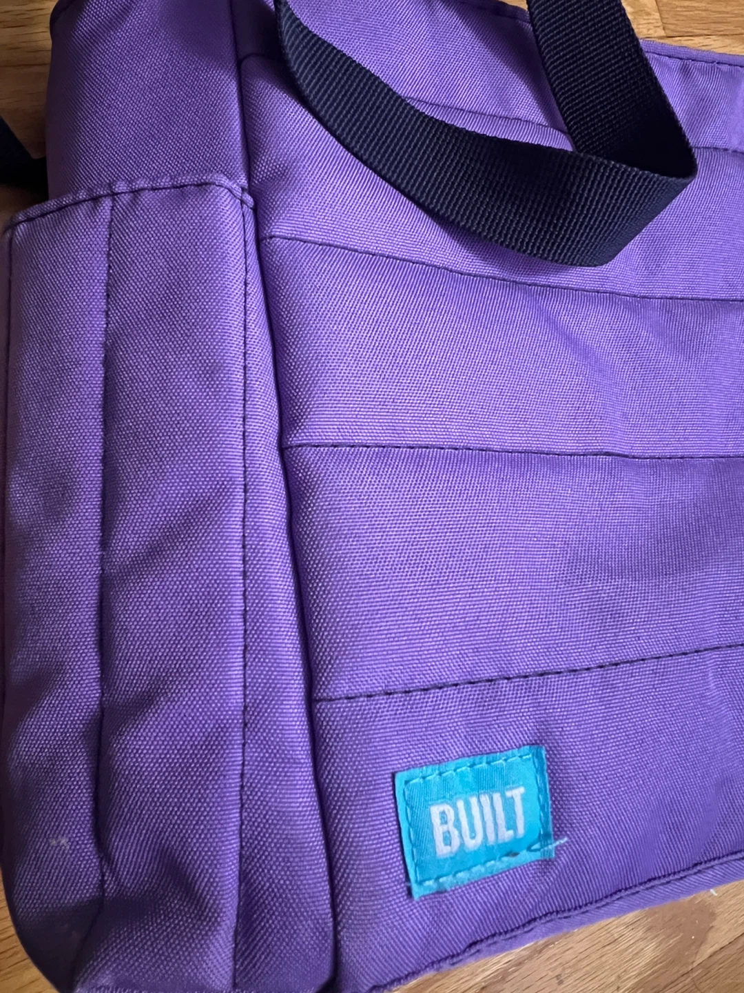 BUILT NY Purple Quilted Tote Bag - photo 3