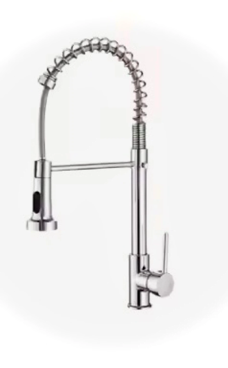 Kitchen Sink Faucet with Pull Down Sprayer