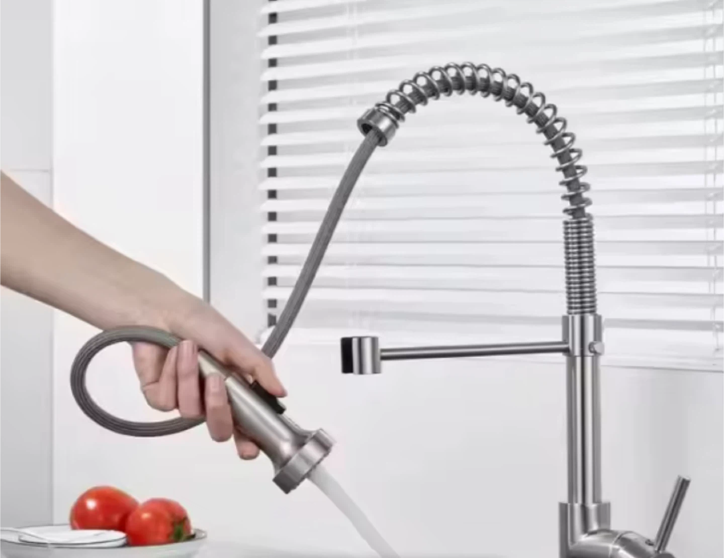Kitchen Sink Faucet with Pull Down Sprayer - photo 3