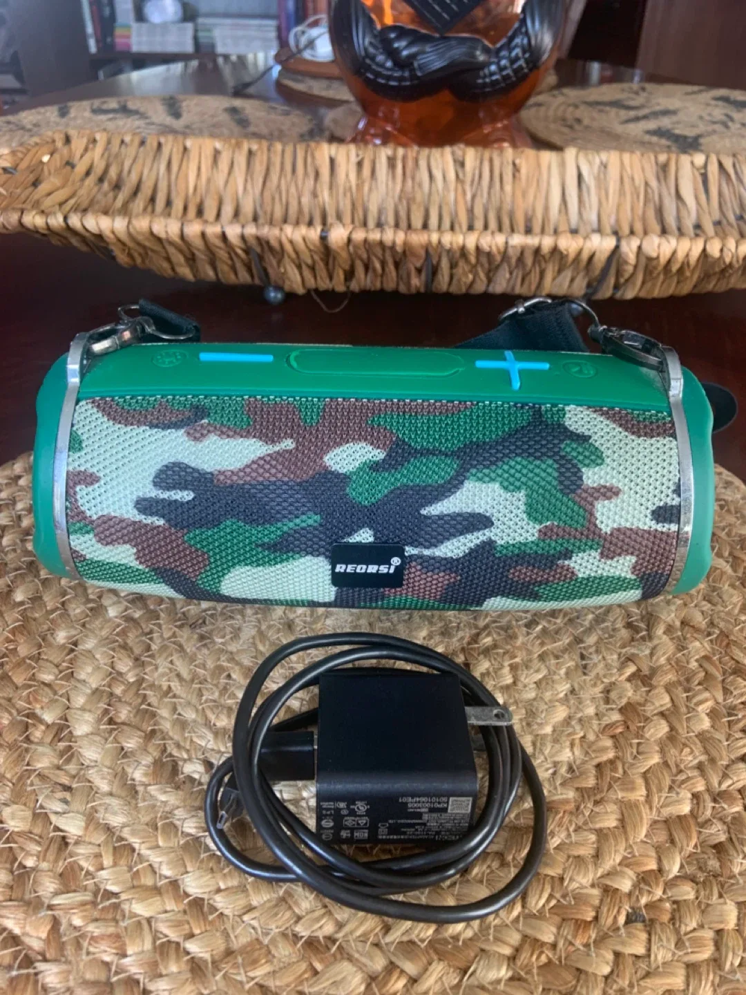 RECRSI Camo Bluetooth 5.0 Sports Stereo Speaker