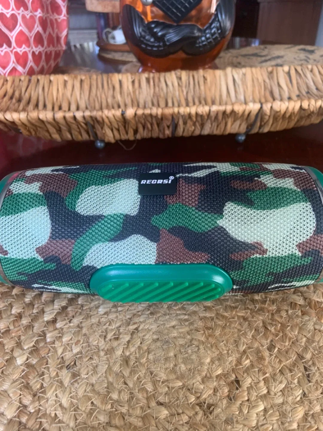 RECRSI Camo Bluetooth 5.0 Sports Stereo Speaker image indicator(8)