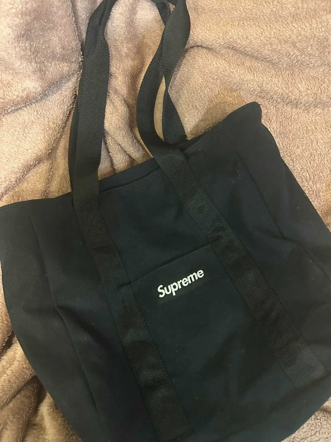 Supreme FW20 Canvas Tote black