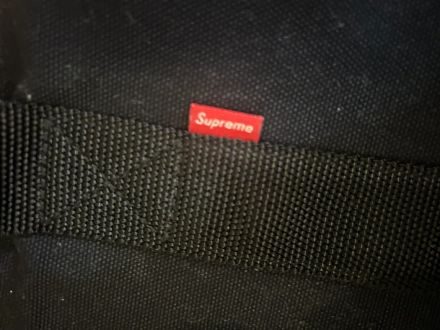 Supreme FW20 Canvas Tote black image indicator(2)