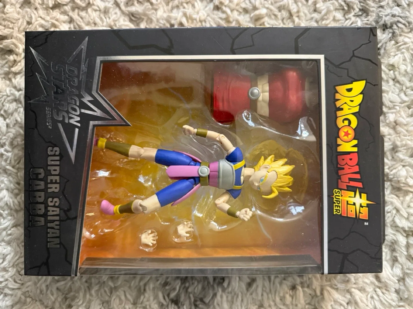 Dragon Ball Super Dragon Stars Super Saiyan Cabba Figure