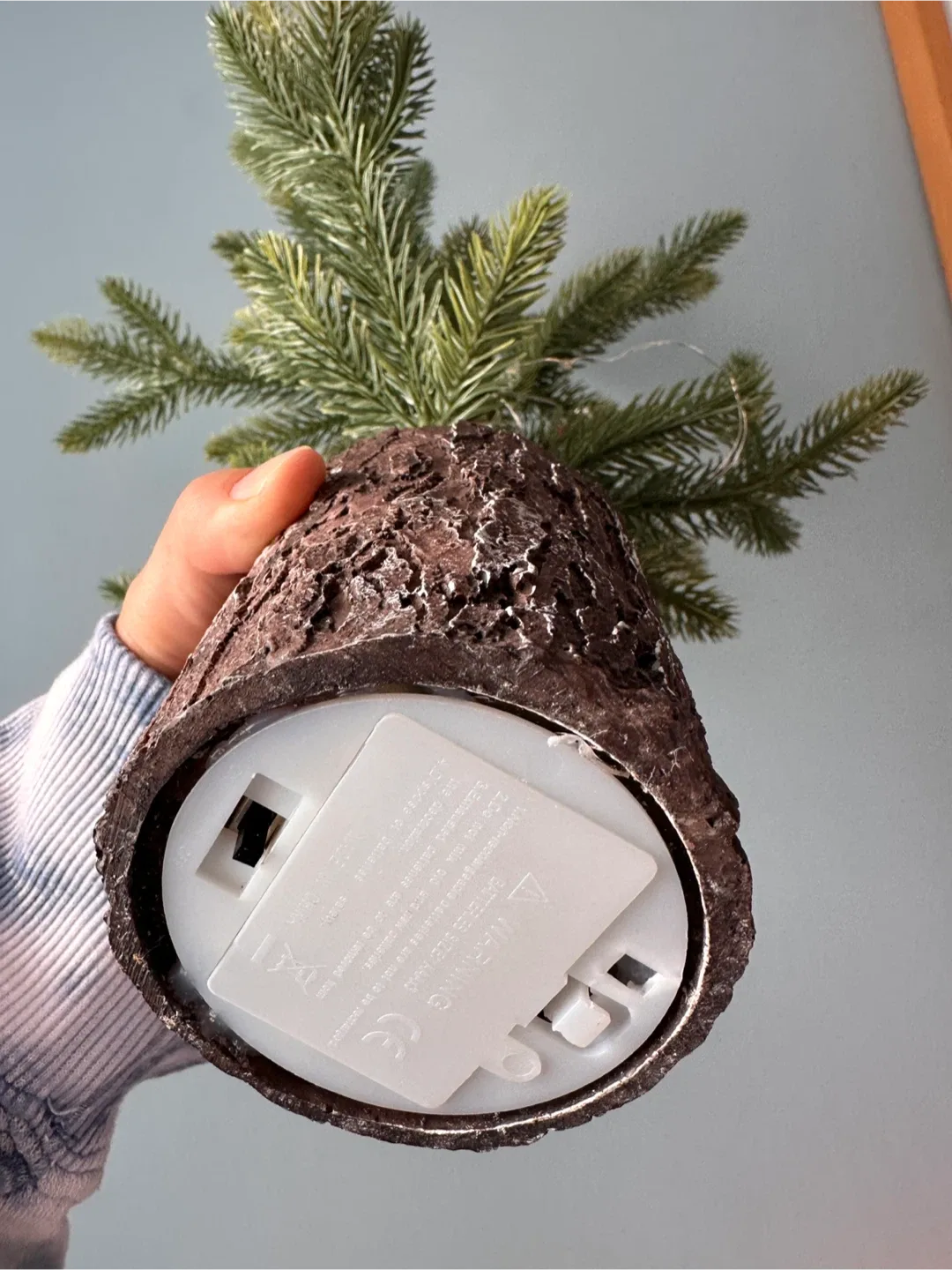 25” Mini Artificial Christmas Tree with Lights image indicator(3)