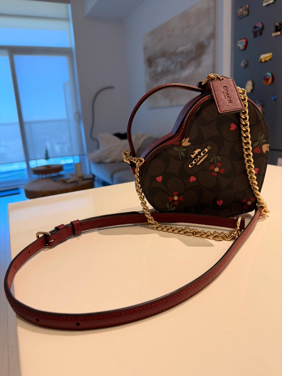 Coach Heart Crossbody Bag
