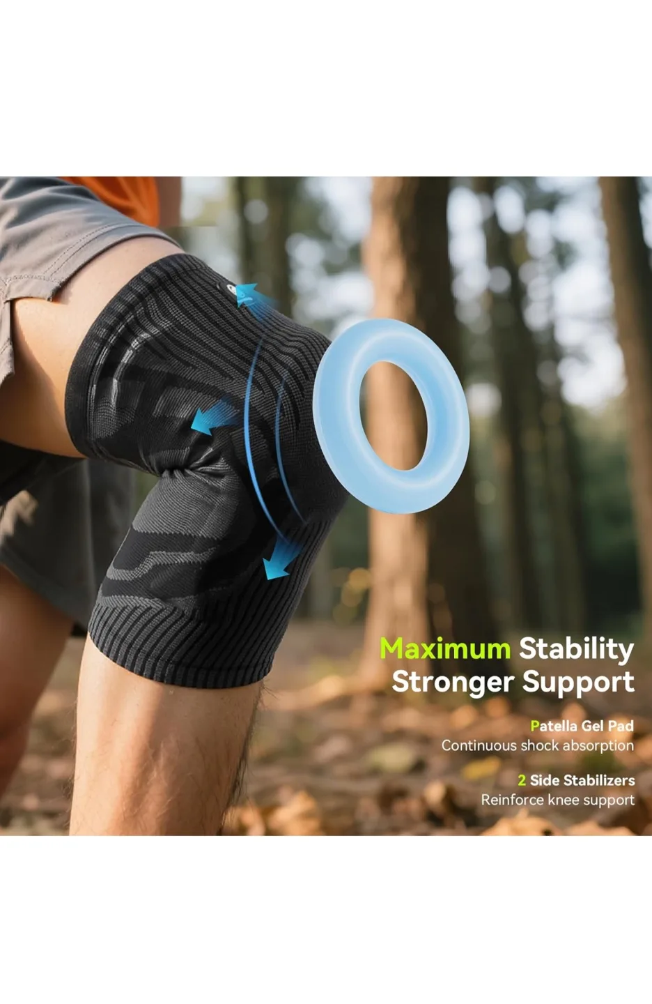 Premium Quality Knee Brace 2 for $12 image indicator(3)