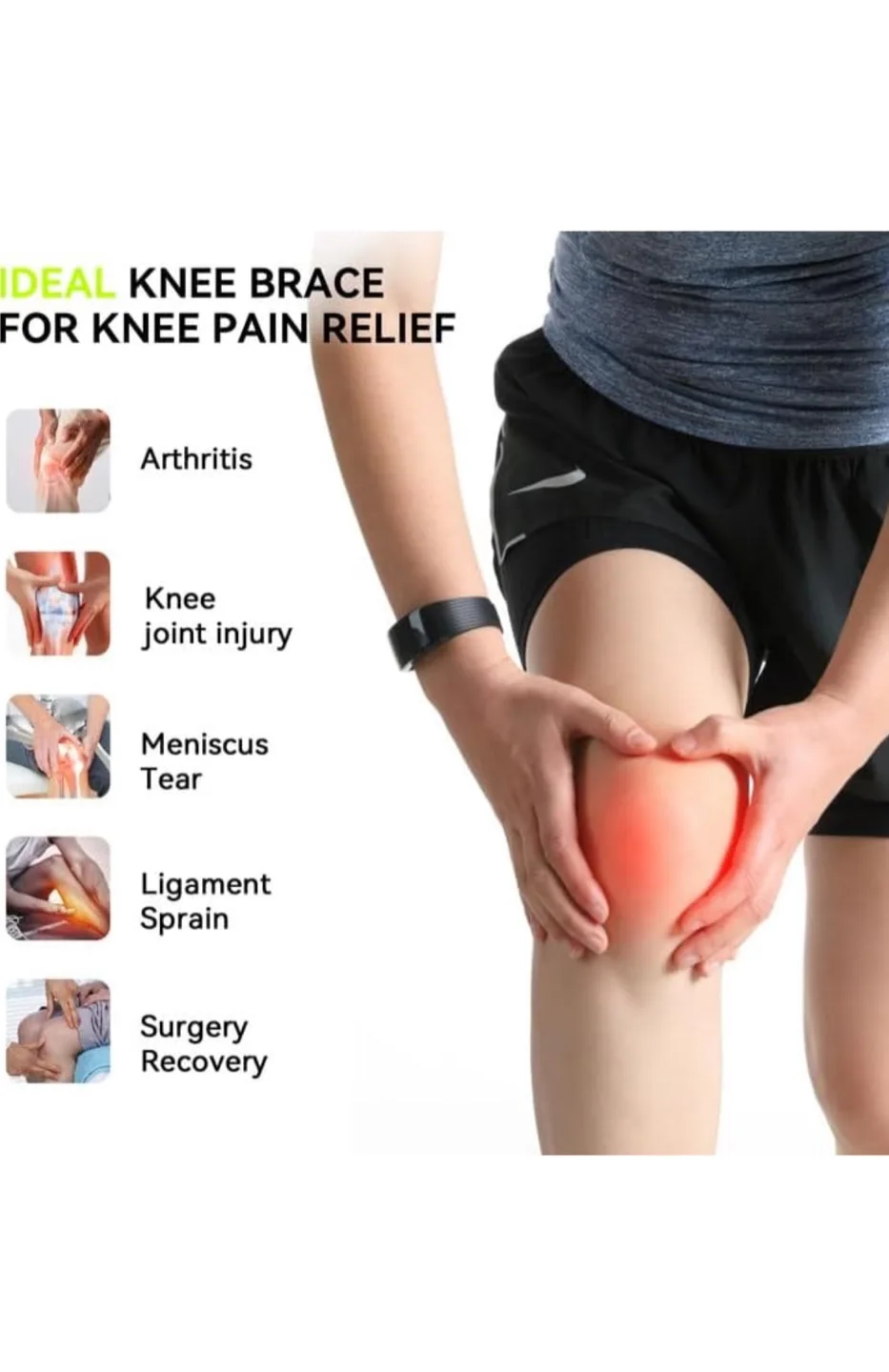 Premium Quality Knee Brace 2 for $12 image indicator(4)