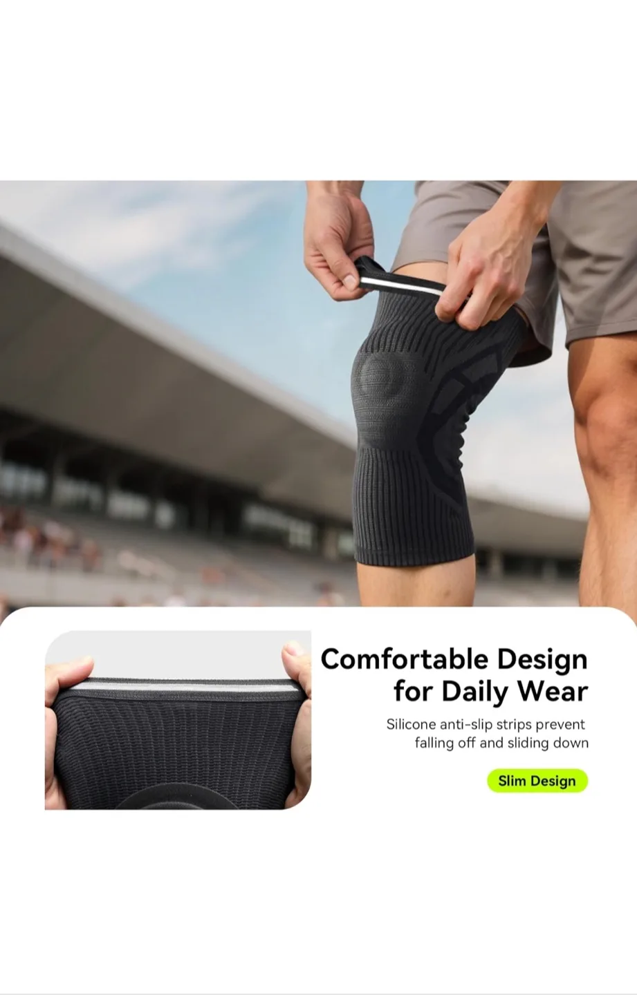 Premium Quality Knee Brace 2 for $12 image indicator(6)
