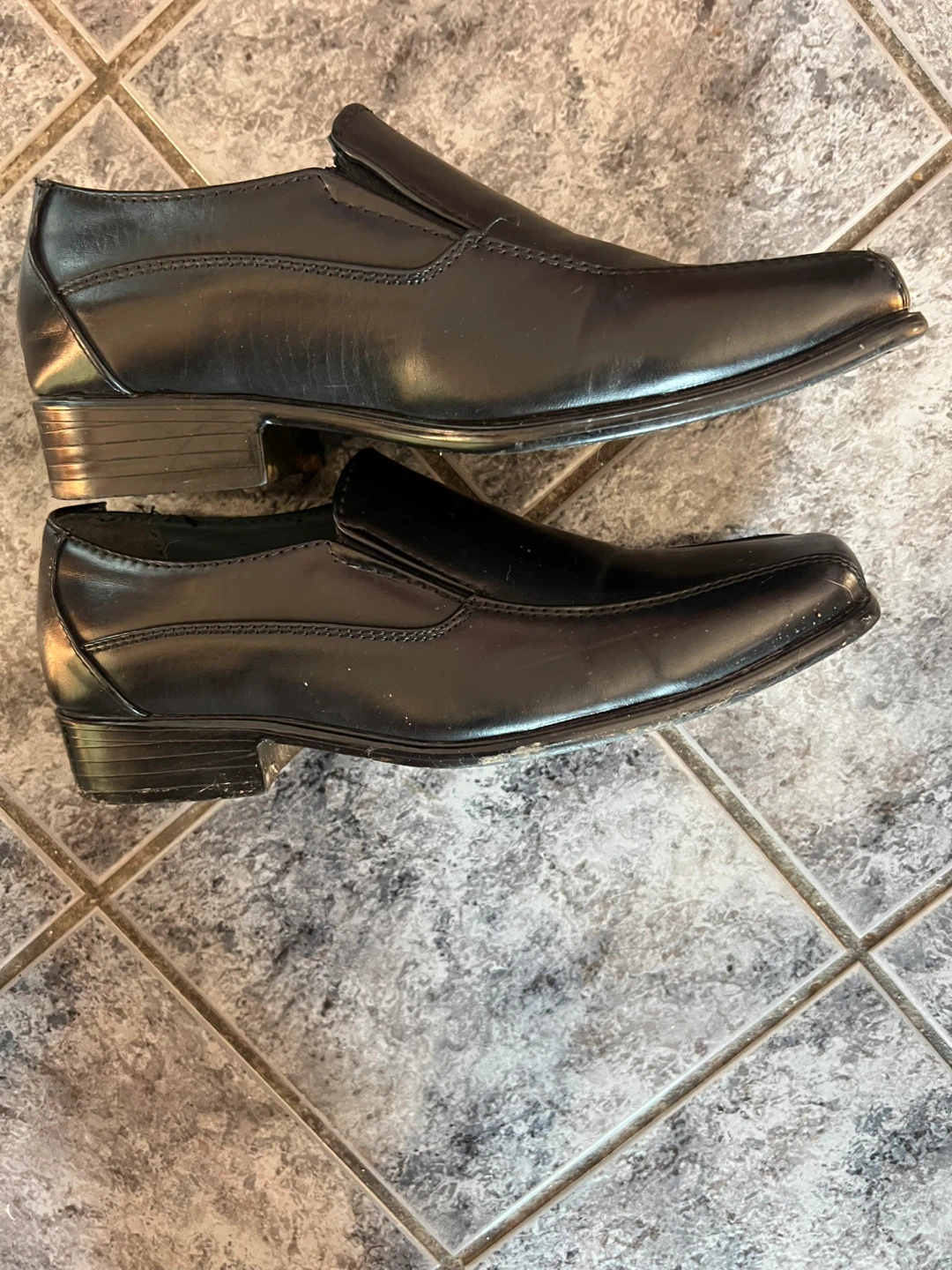 Parrazo Black Dress Shoes Size 5 - photo 2