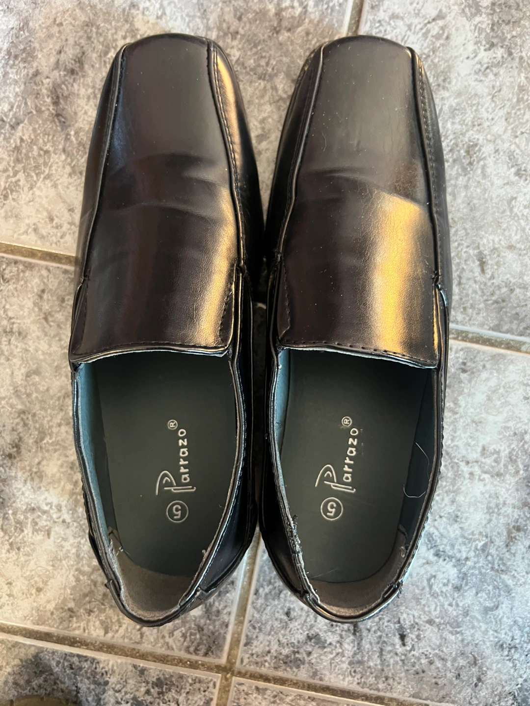 Parrazo Black Dress Shoes Size 5