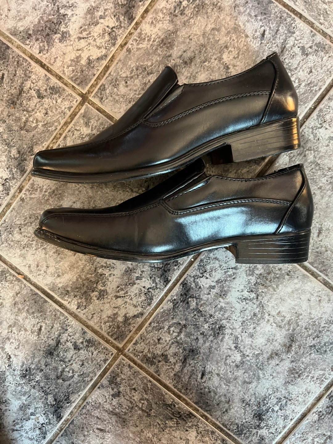 Parrazo Black Dress Shoes Size 5 - photo 3
