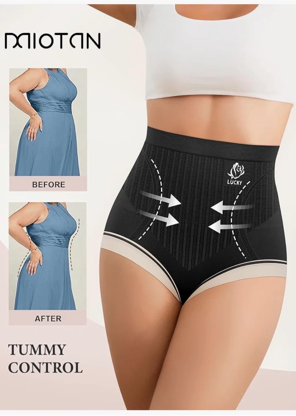 Lucky Brand Tummy Control Underwear - Size L #cleanout