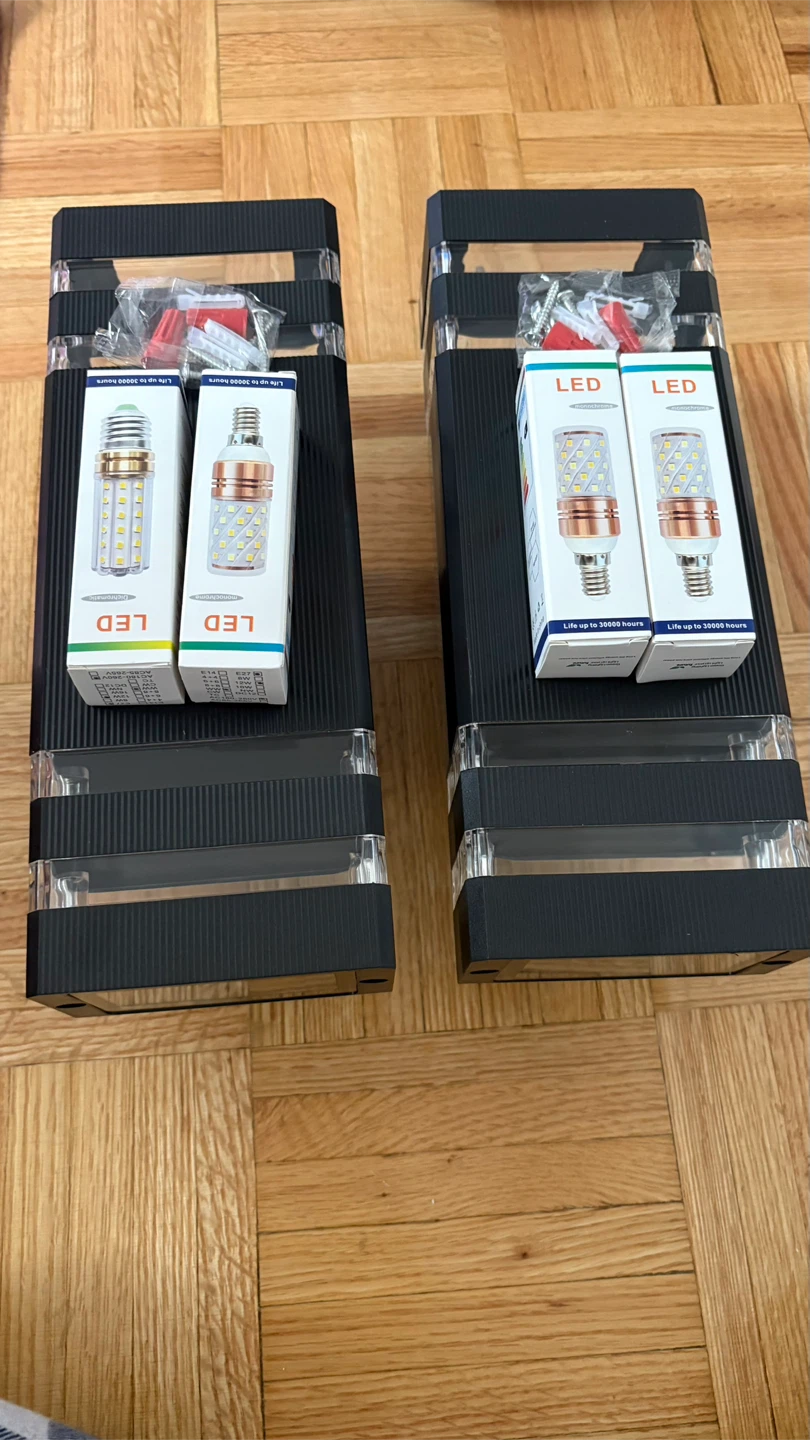 Outdoor LED Wall Lights (Set of 2) - photo 2