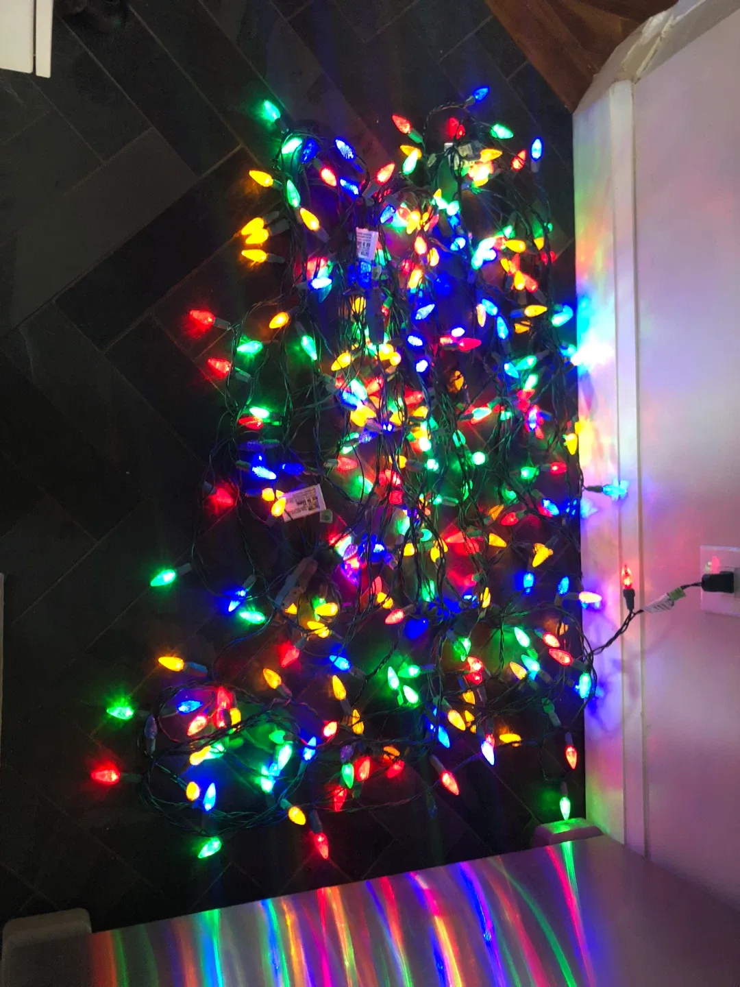4x strong Xmas lights