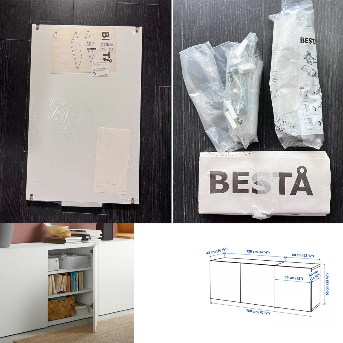 IKEA BESTÅ Storage combination -3units image indicator(3)