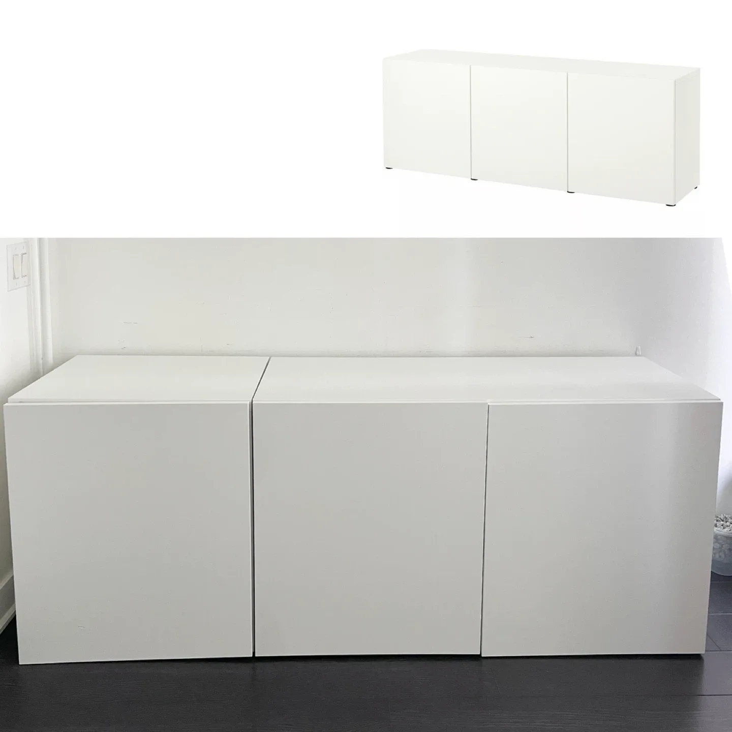 IKEA BESTÅ Storage combination -3units