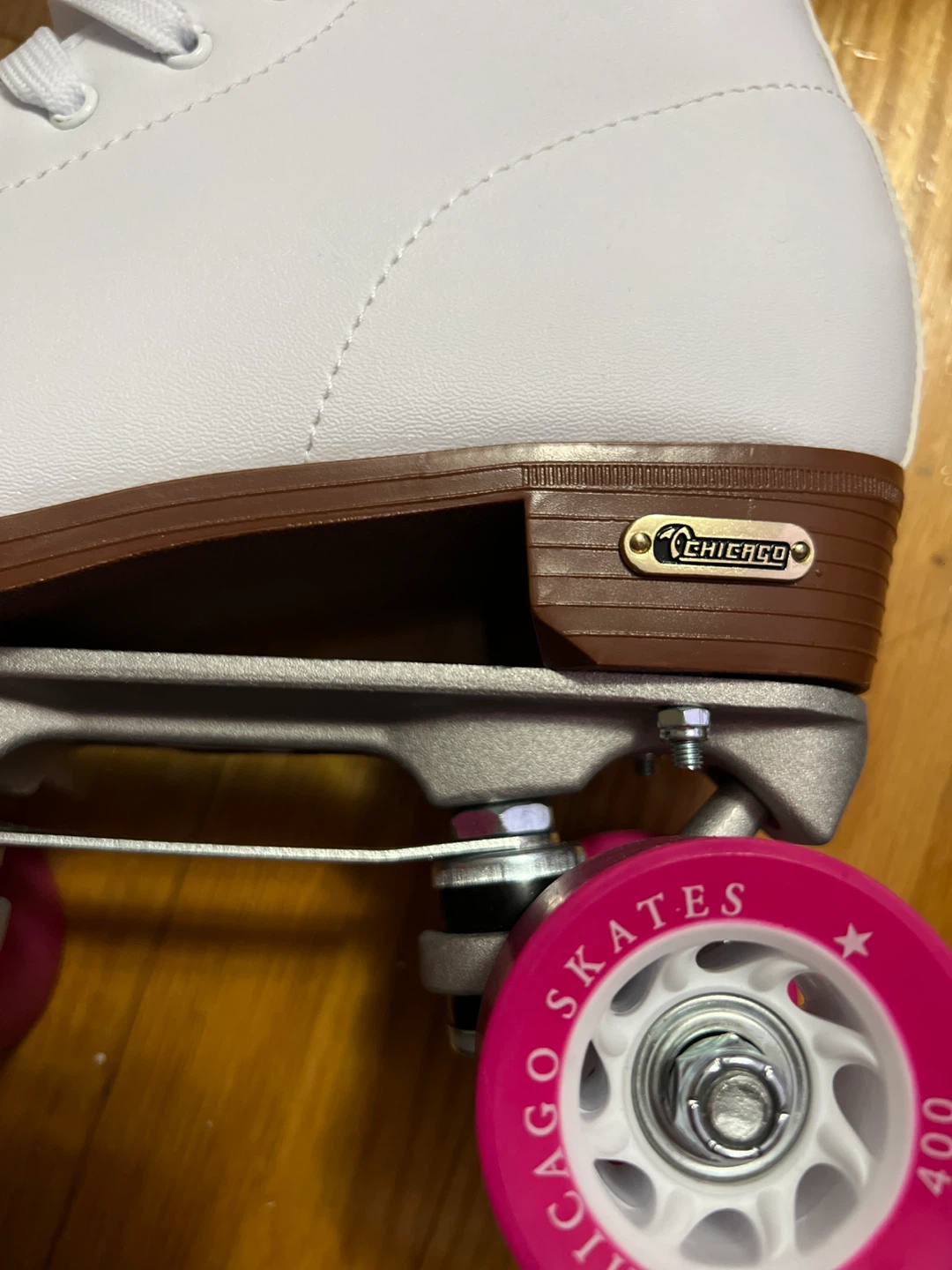 Chicago Skates Ladies White Roller Skates - Size 8 - photo 3