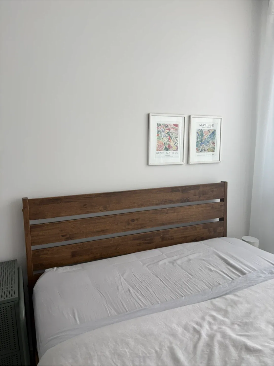 Mid-Century Modern Wooden Platform Bed image indicator(2)