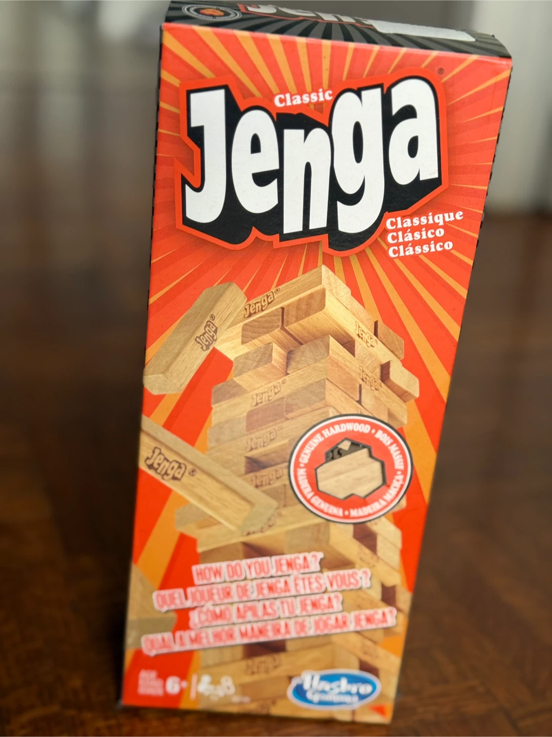 Classic Jenga Game - Hasbro