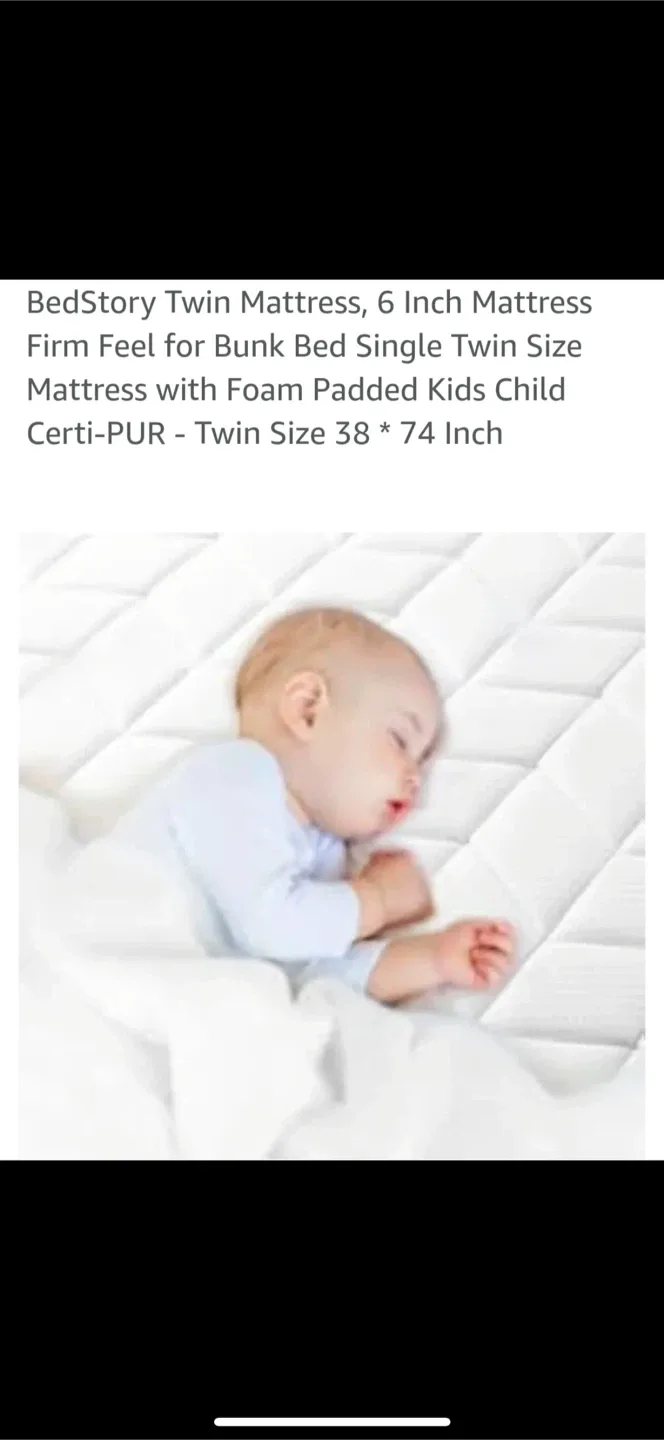 BedStory Twin Mattress, 6 Inch - Almost New image indicator(5)