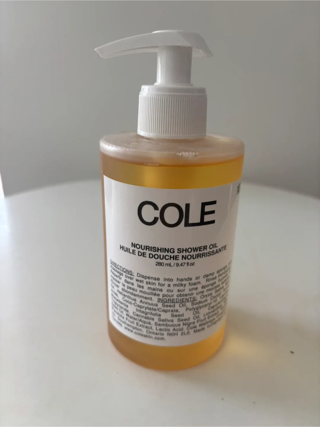 #Cleanout COLE Nourishing Shower Oil 280ml