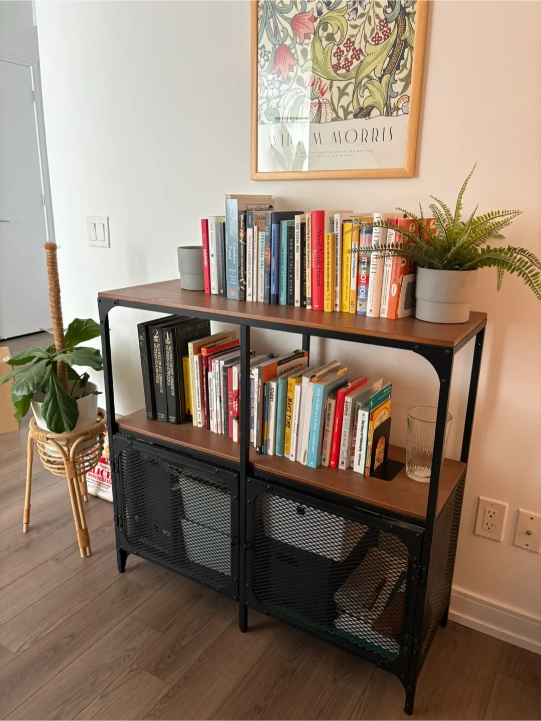 IKEA JONAXEL Shelf Unit with Doors image indicator(3)