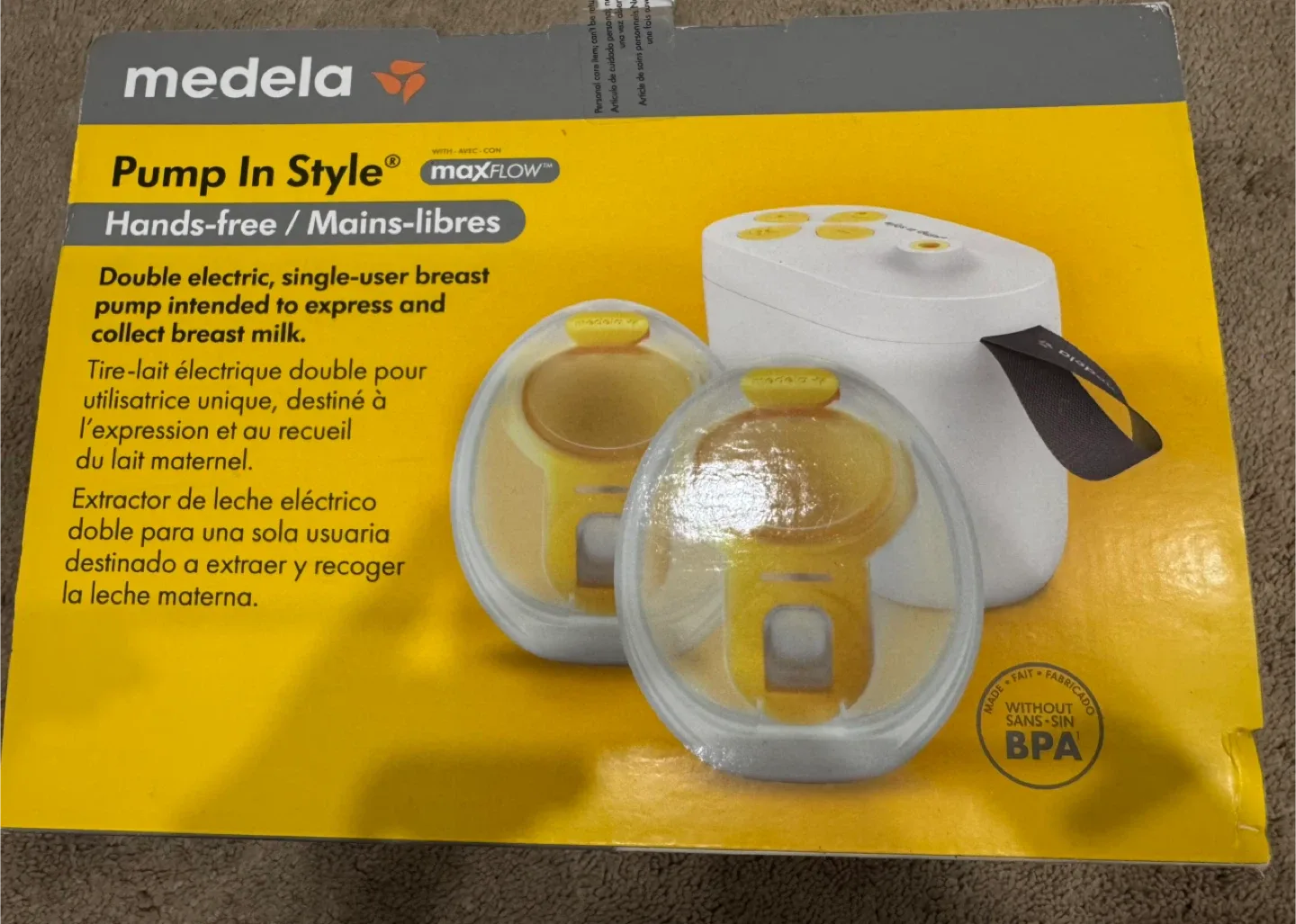 Medela Pump In Style MaxFlow Breast Pump - new in box!