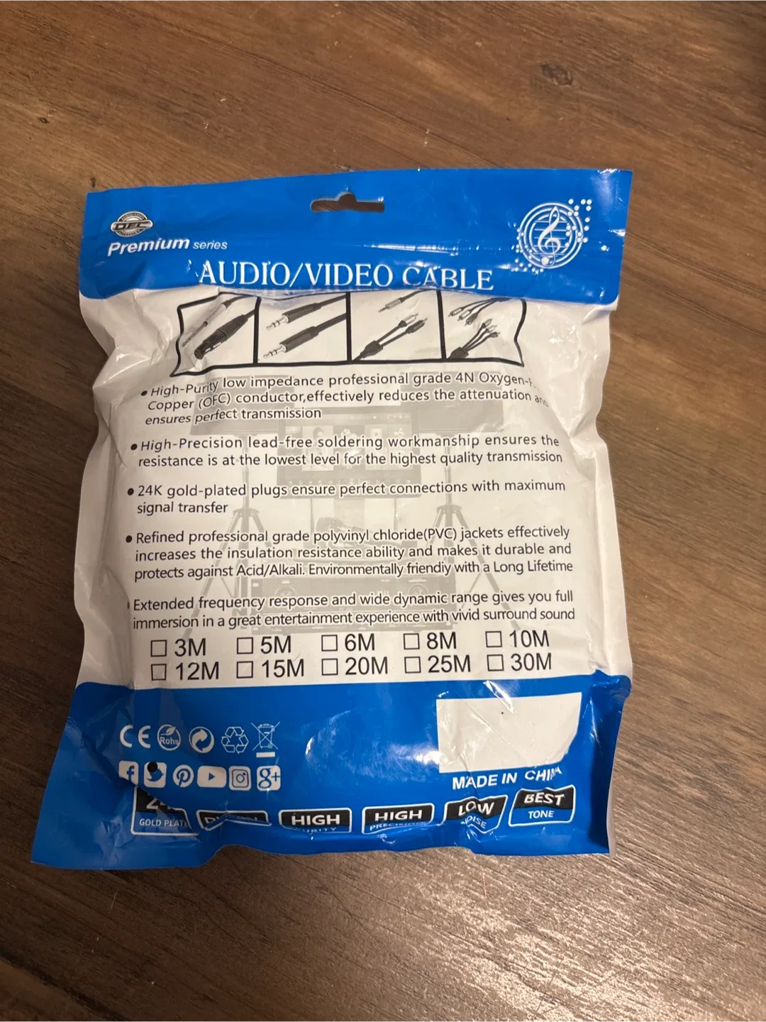 Audio/Video Digital Optical Cable image indicator(2)