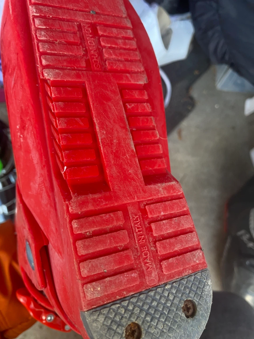 Tecnica Race Ski Boots - Red Size 22.5/length is 268mm - photo 3