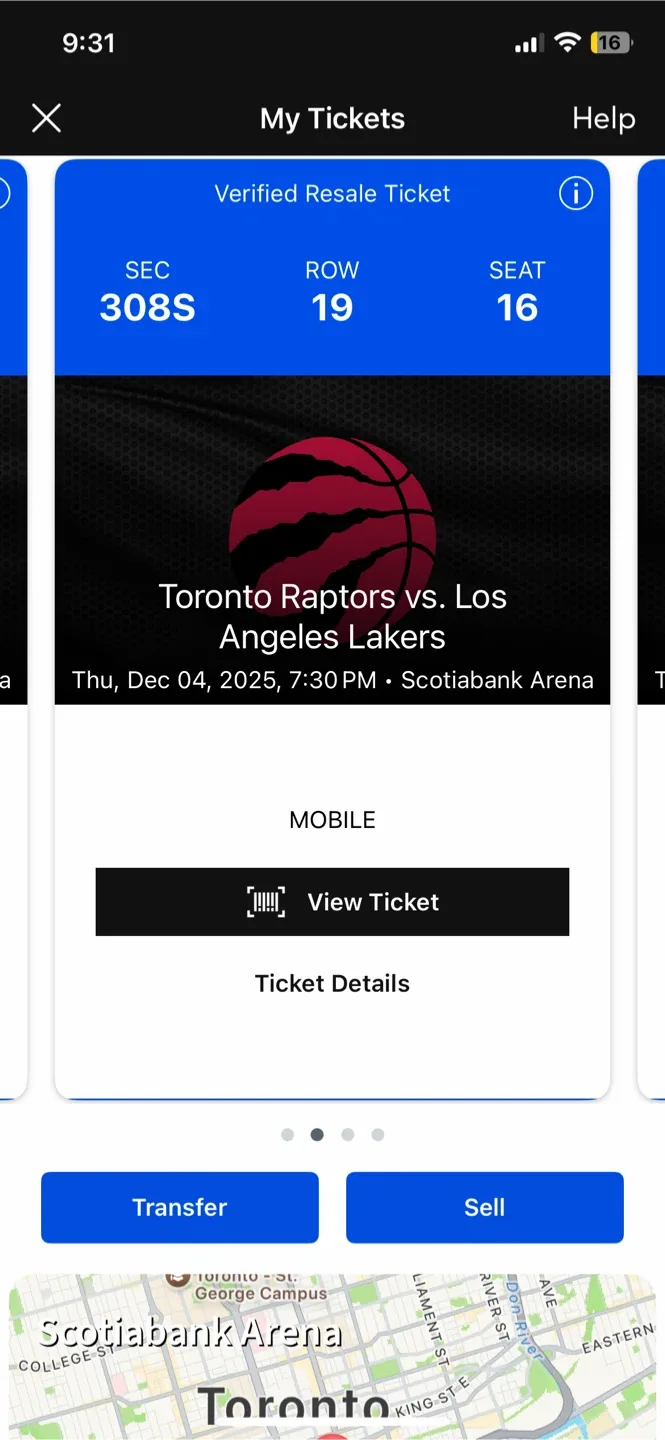 Toronto Raptors vs Lakers Tickets - Dec 4, 2025