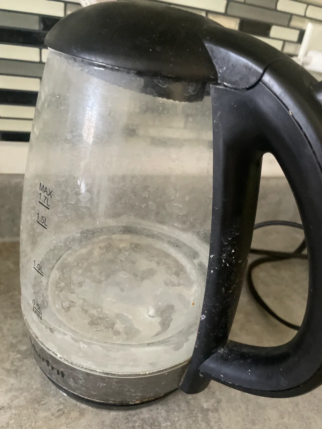 Starfrit Glass Electric Kettle - 1.7L#Cleanout