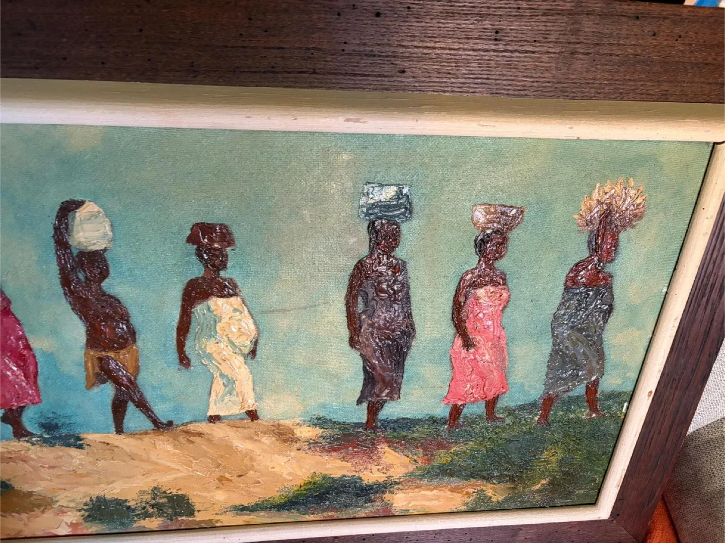 Original Painting is a style of folk Haitian art. image indicator(3)