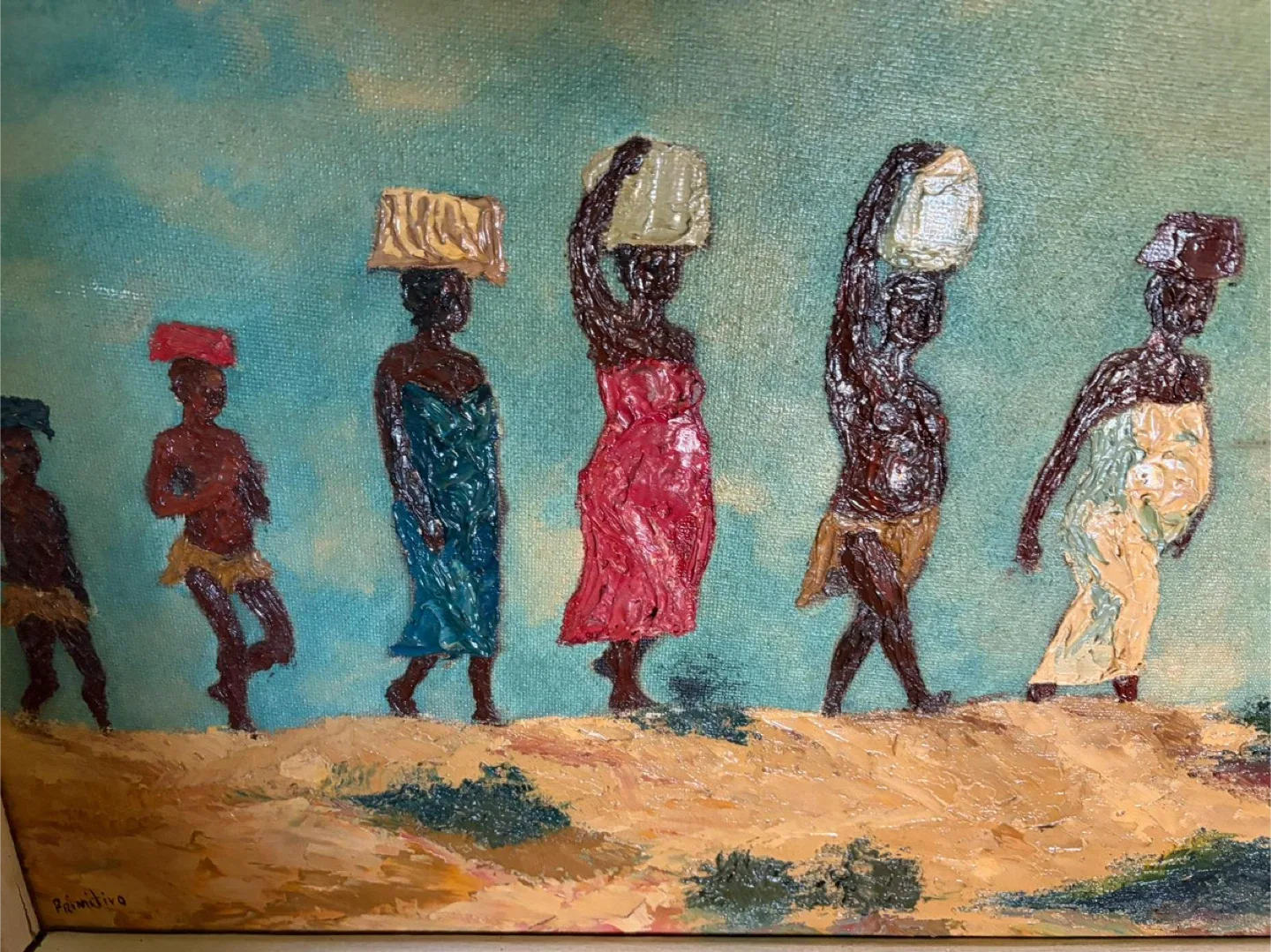 Original Painting is a style of folk Haitian art. image indicator(5)