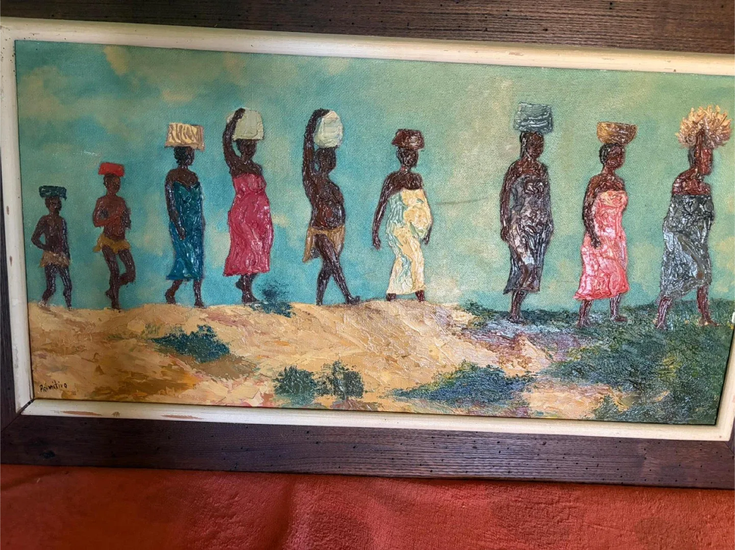 Original Painting is a style of folk Haitian art. image indicator(4)